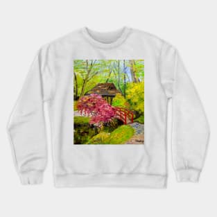 Japanese garden Crewneck Sweatshirt